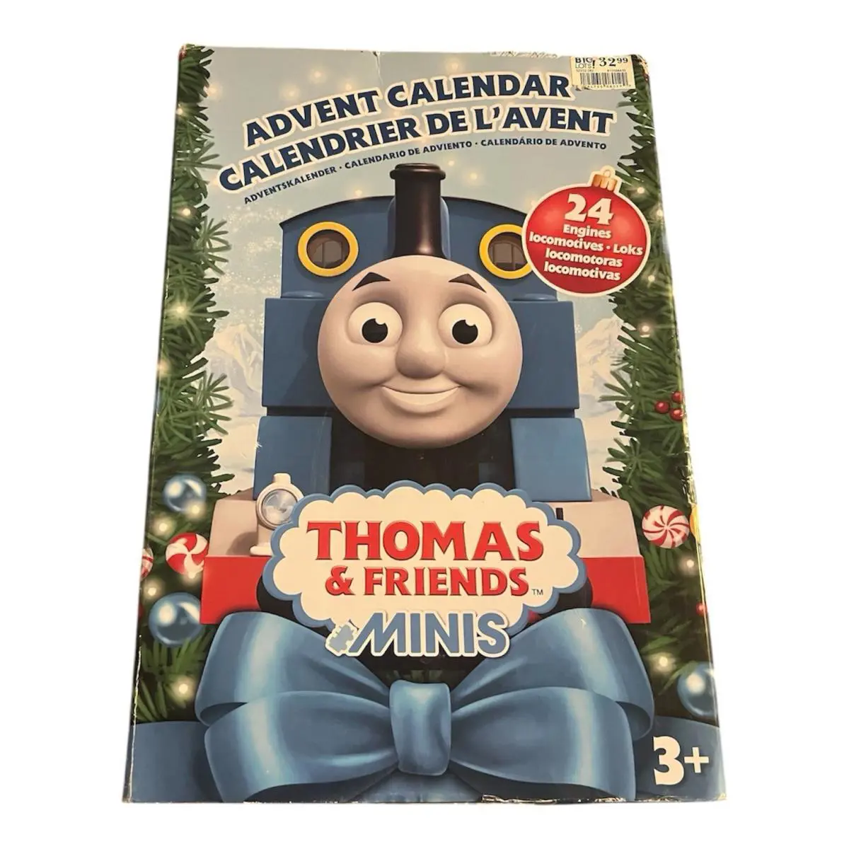 2022 Thomas Friends Minis Advent Calendar 24 Miniature Toy Engines Locomotive