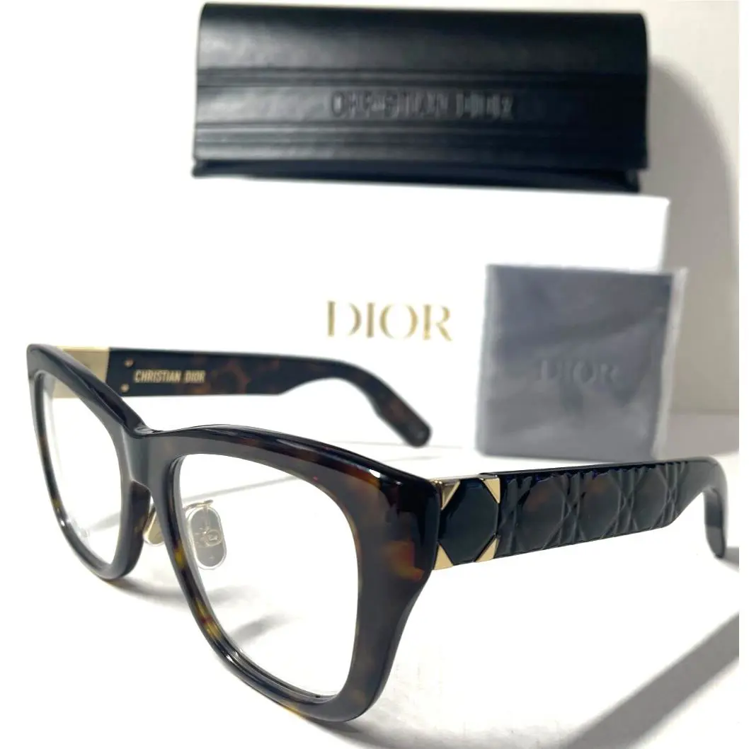 Christian Dior Lady 95.22O S1I 2000 Havana Gold Eyeglasses 53-17