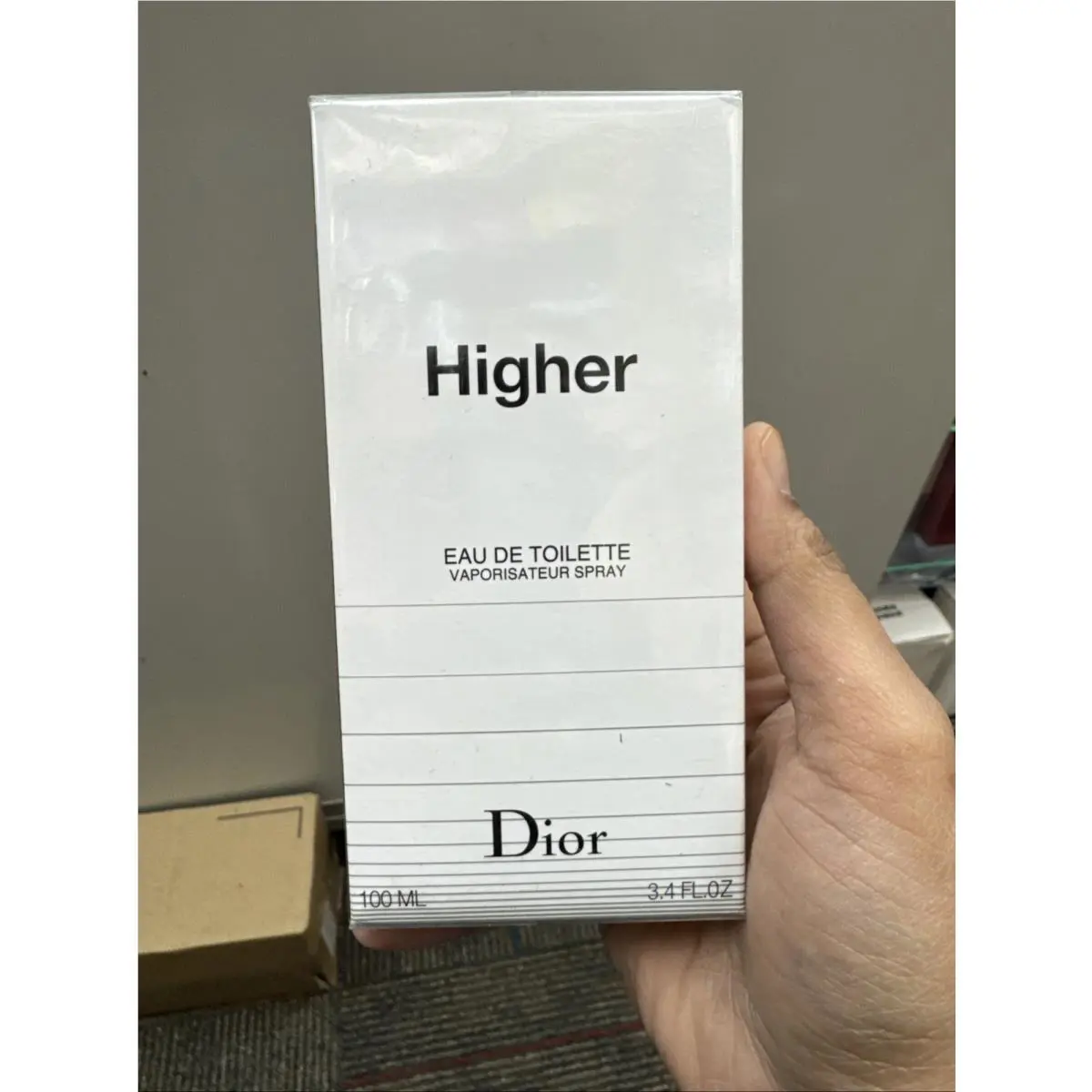 Higher Dior 3.4 Fl. OZ 100ML Eau DE Toilette Spray Vintage