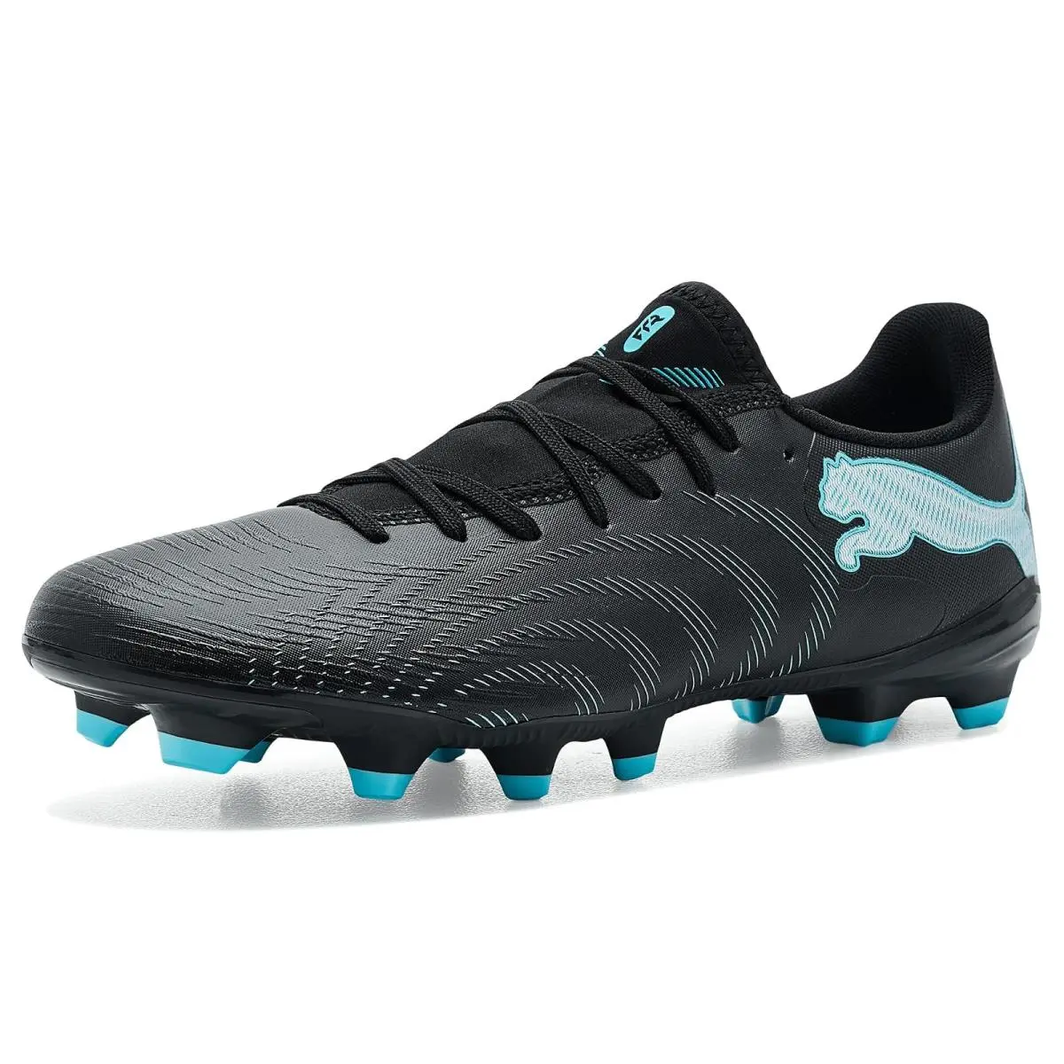 Man`s Shoes  Future 9 Match Firm Artificial Ground Soccer Cleats  Black/Intense Mint/ White 1 by Puma