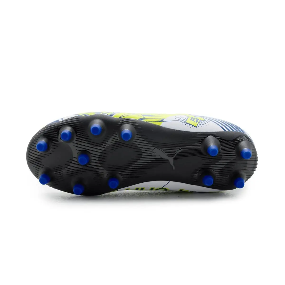 Puma shoes - White/Lake Blue/Yellow Alert 16