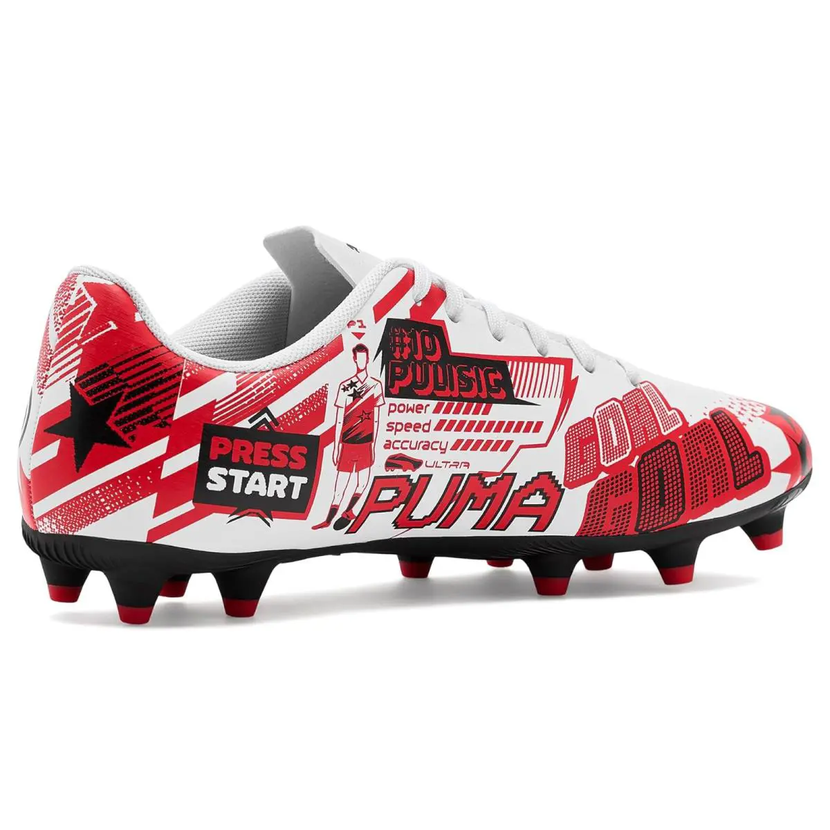 Puma shoes - White/Lake Blue/Yellow Alert 28