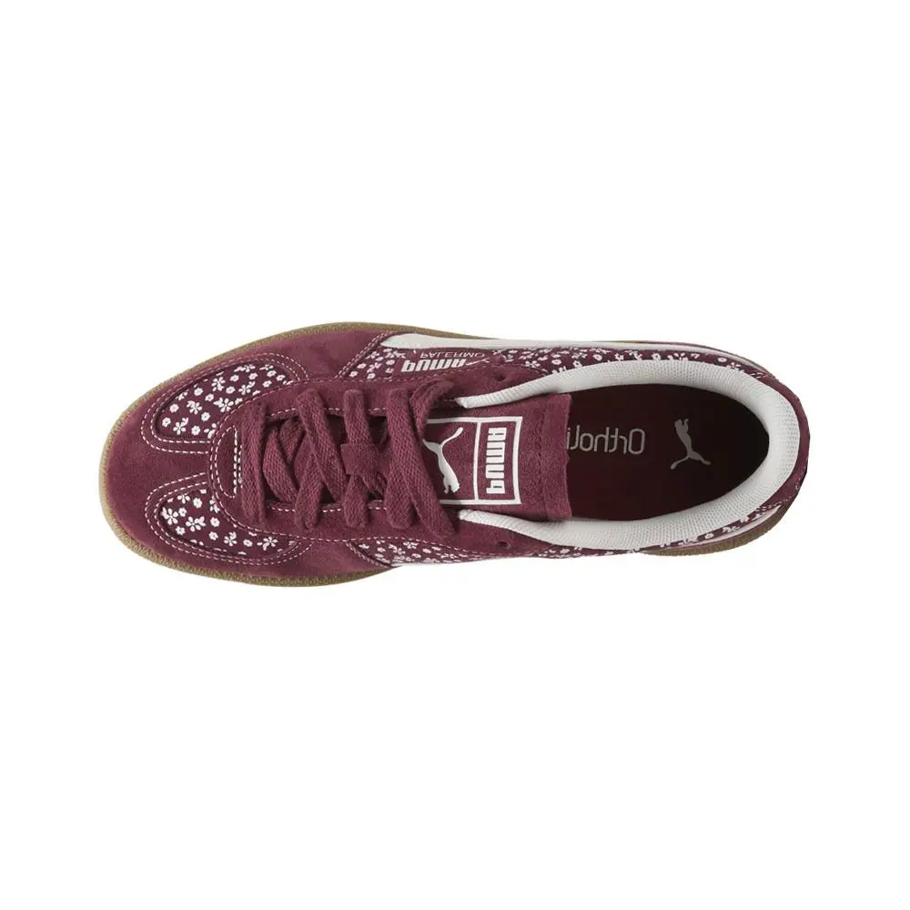 Puma shoes - PUMA Palermo Tiny Florals Lace Up - 40219901 - Red 2
