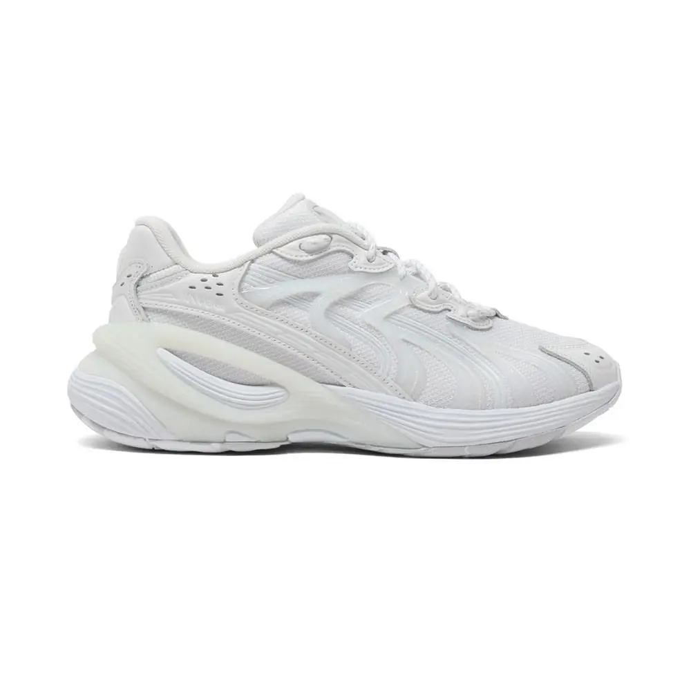Puma Inverse Echo Lace Up Mens White Sneakers Casual Shoes 40189801 - White