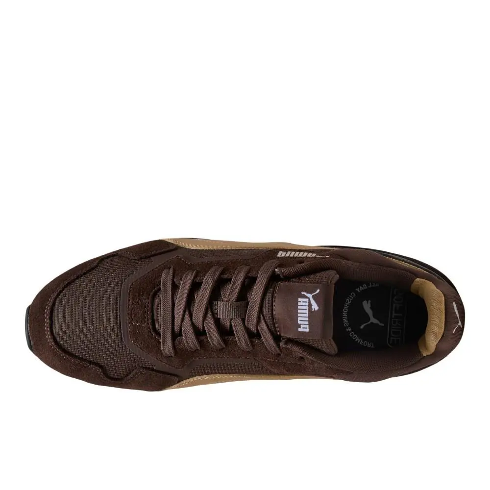Puma shoes - PUMA Softride St Miller Lace Up - 40263512 - Brown 2