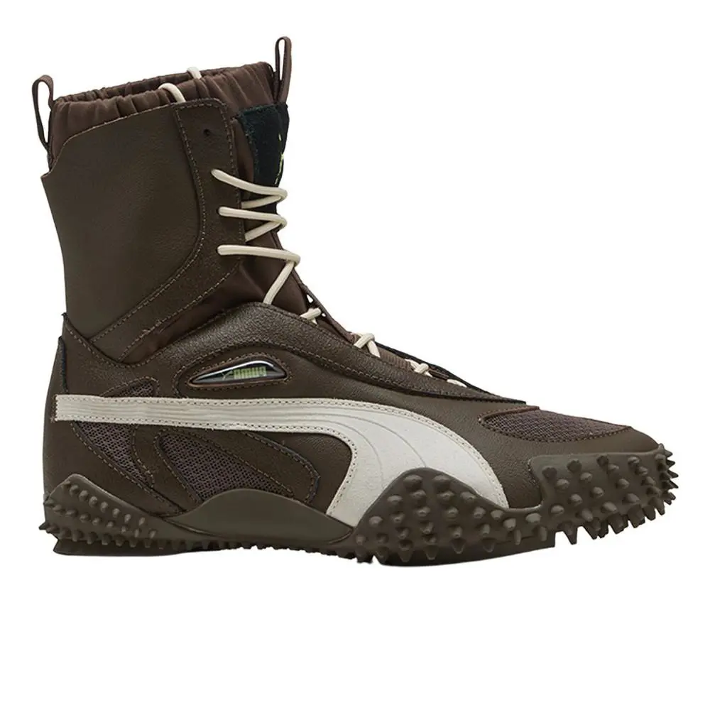 Puma shoes - PUMA Mostro Mid Top Slip On - 40287204 - Brown 5