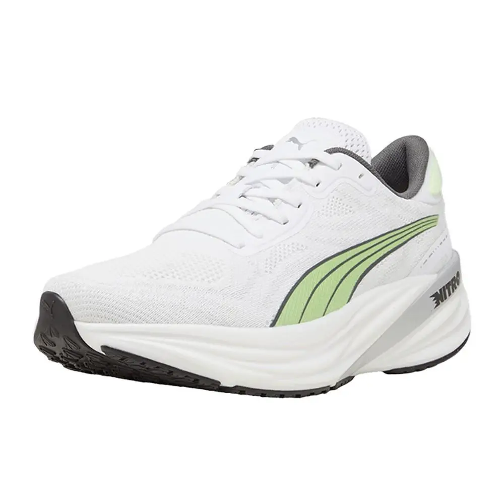 Puma shoes - PUMA Magnify Nitro 2 Running - 37690903 - Green, Grey 8