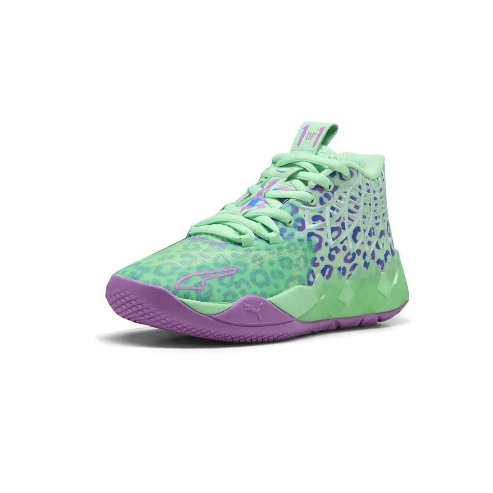 Puma shoes - PUMA  X Lamelo Ball Mb.01 Alien Safari Basketball  Youth - 31160401 - Green 6