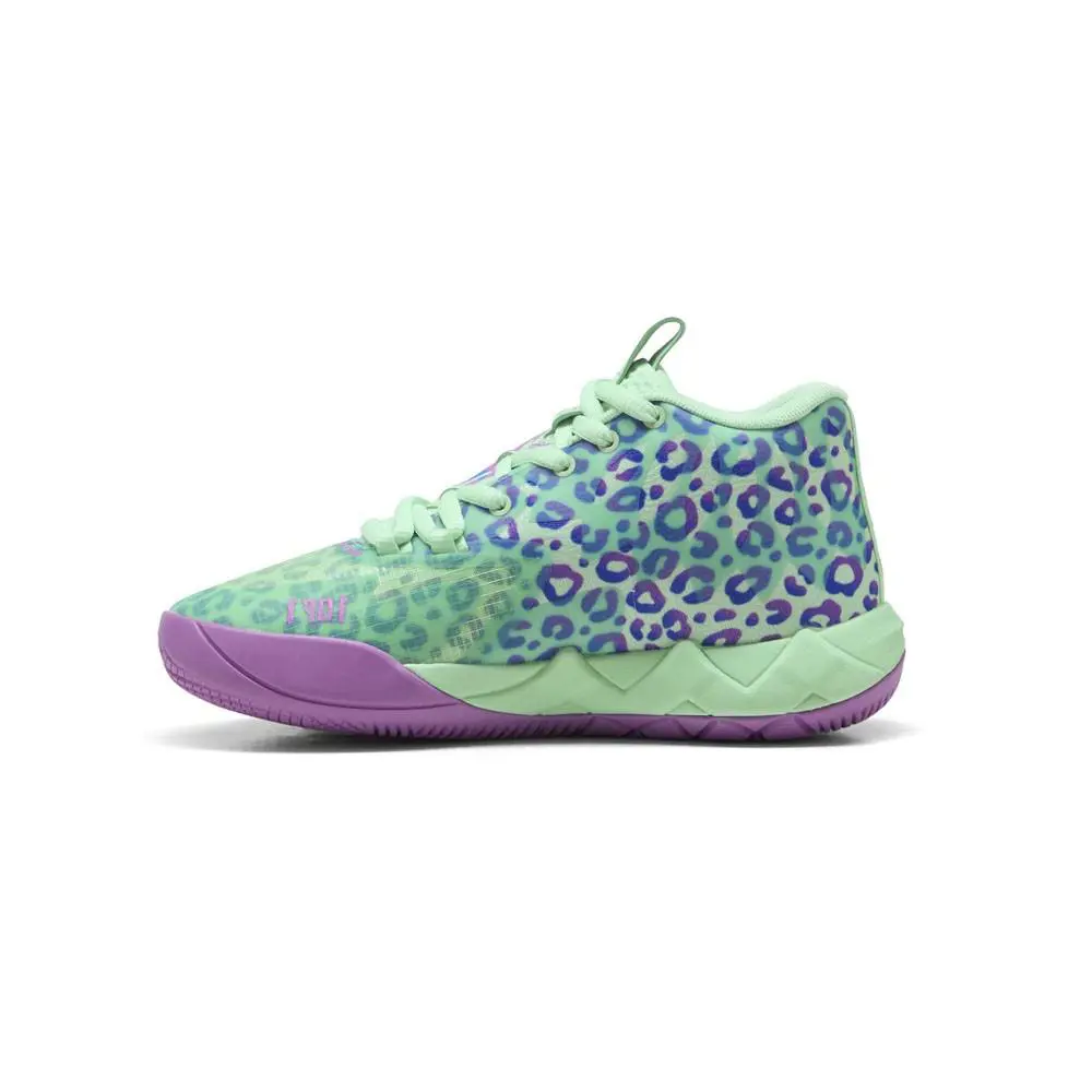 Puma shoes - PUMA  X Lamelo Ball Mb.01 Alien Safari Basketball  Youth - 31160401 - Green 7