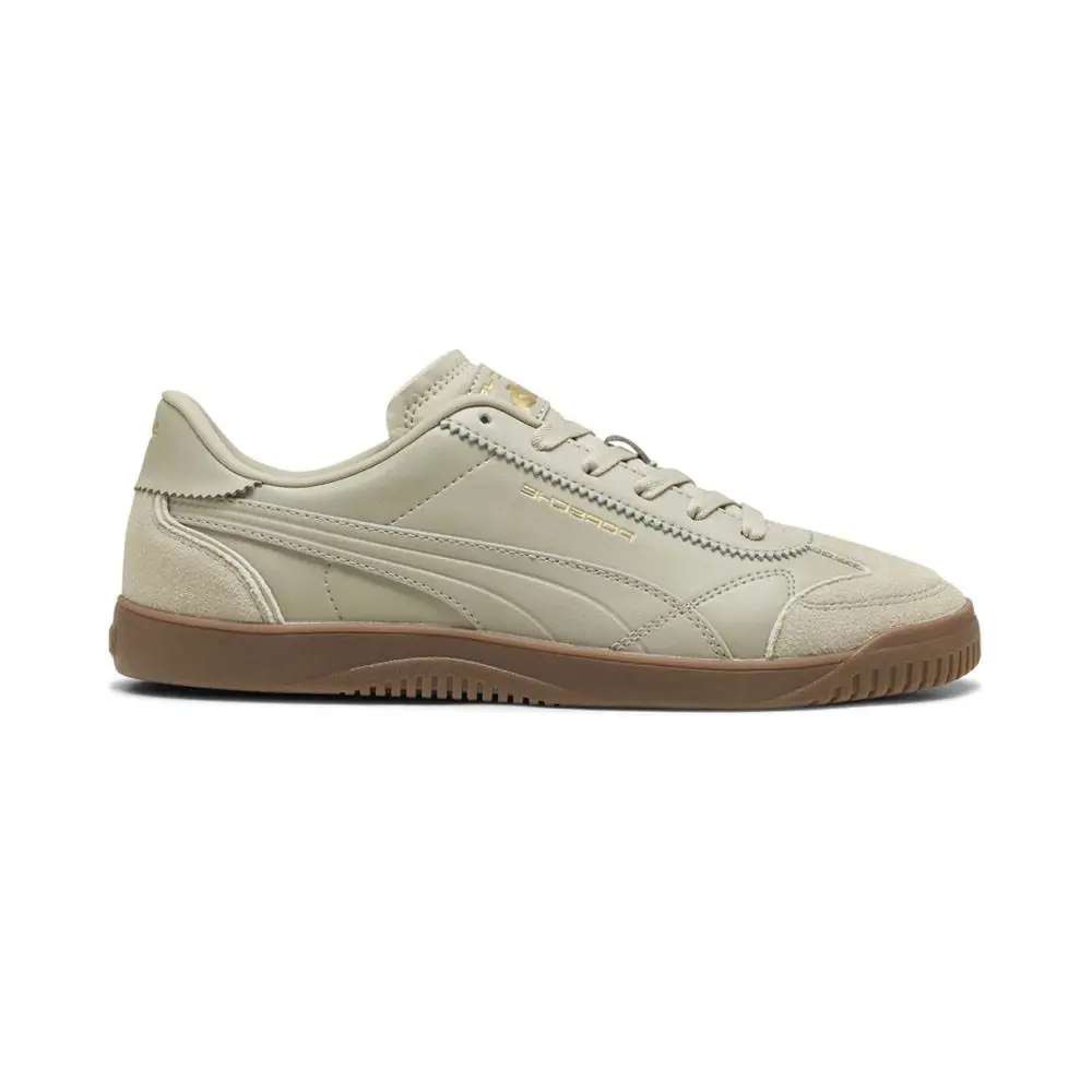 Puma Porsche Legacy X Club 5V5 Lux Lace Up Mens Beige Sneakers Casual Shoes 309 - Beige