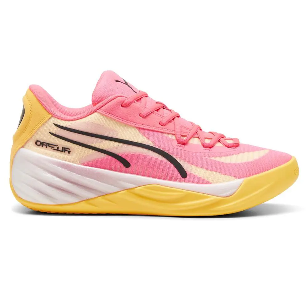 Puma All Pro Nitro Basketball Mens Pink Sneakers Athletic Shoes 31039207