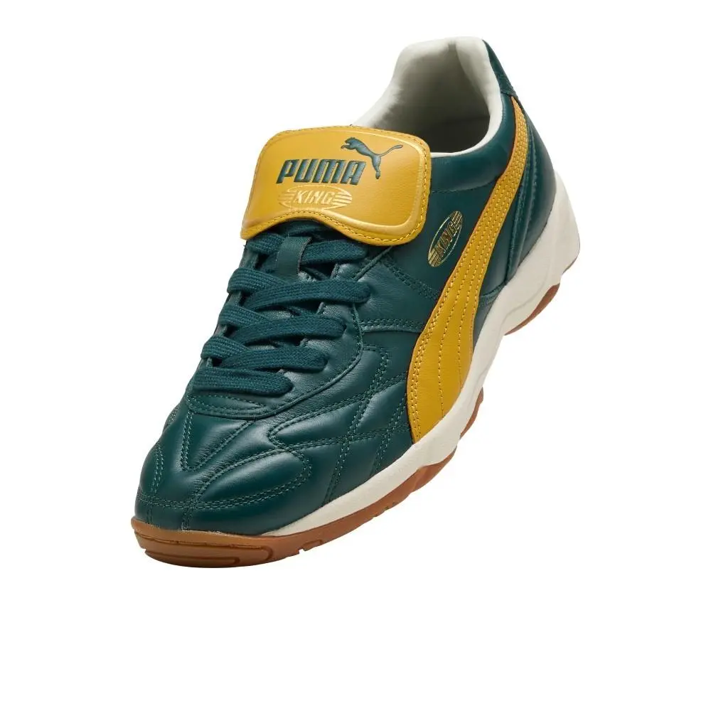 Puma shoes - PUMA King Indoor Lace Up - 40168312 - Green 4