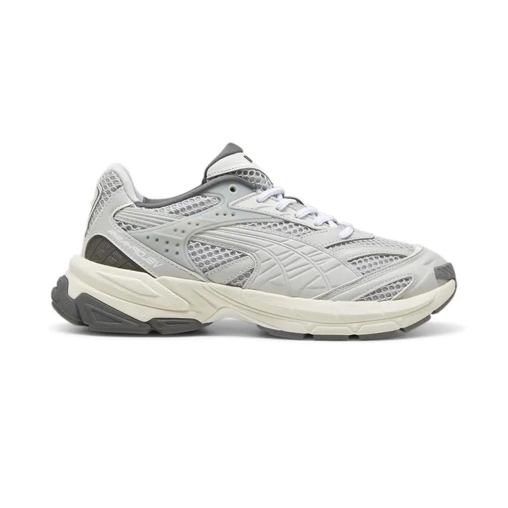 Puma Velophasis Lace Up Mens Grey Sneakers Casual Shoes 39647908 - Grey