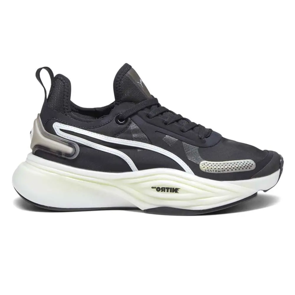 Puma Pwr Nitro Squared Training Womens Black Sneakers Athletic Shoes 37868801 - Black