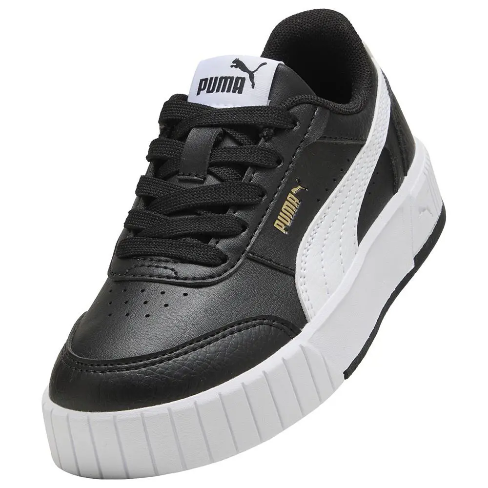 Puma shoes - PUMA Carina Mia Lace Up  Youth - 40374701 - Black, White 4