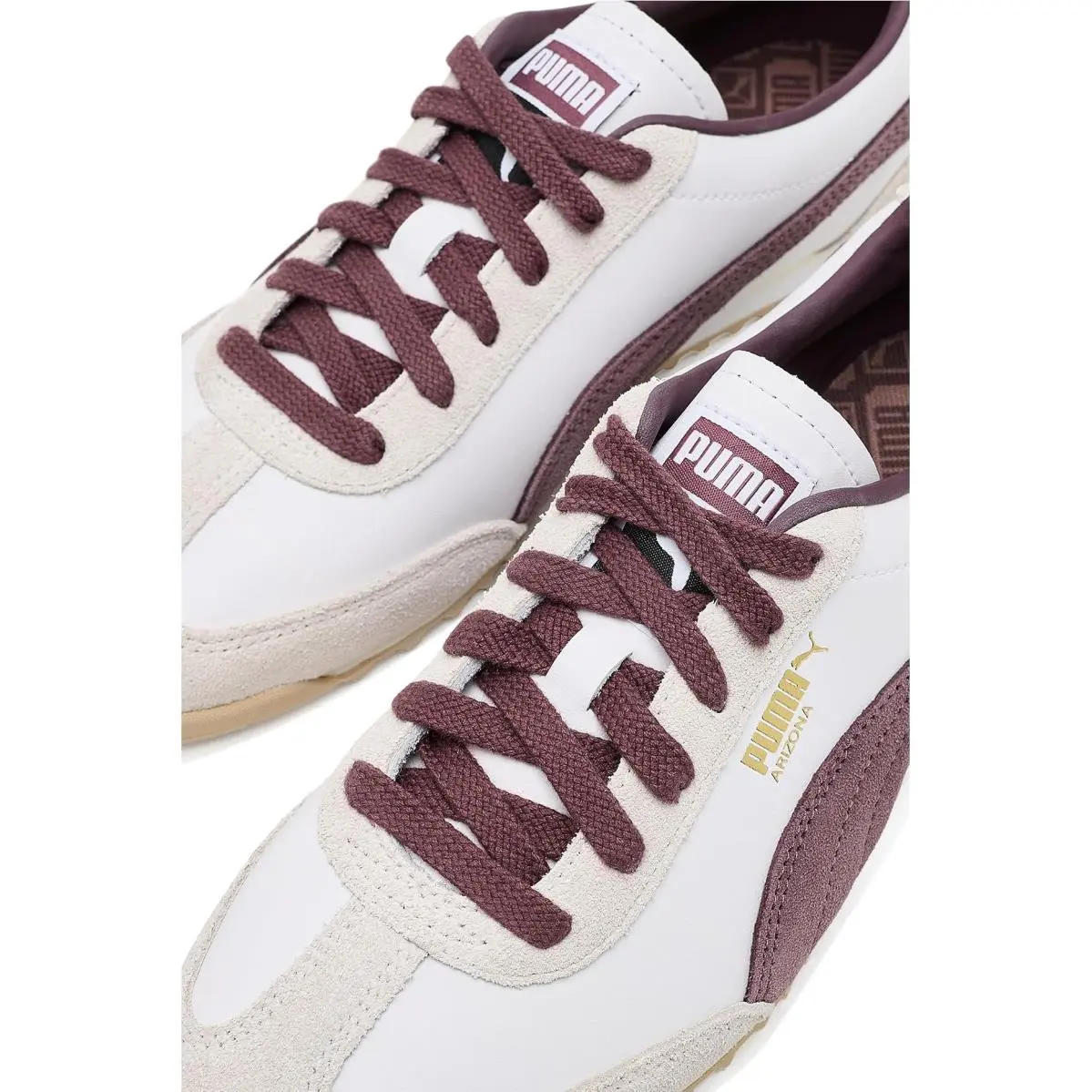 Puma shoes - Puma White/Rich Cocoa 11