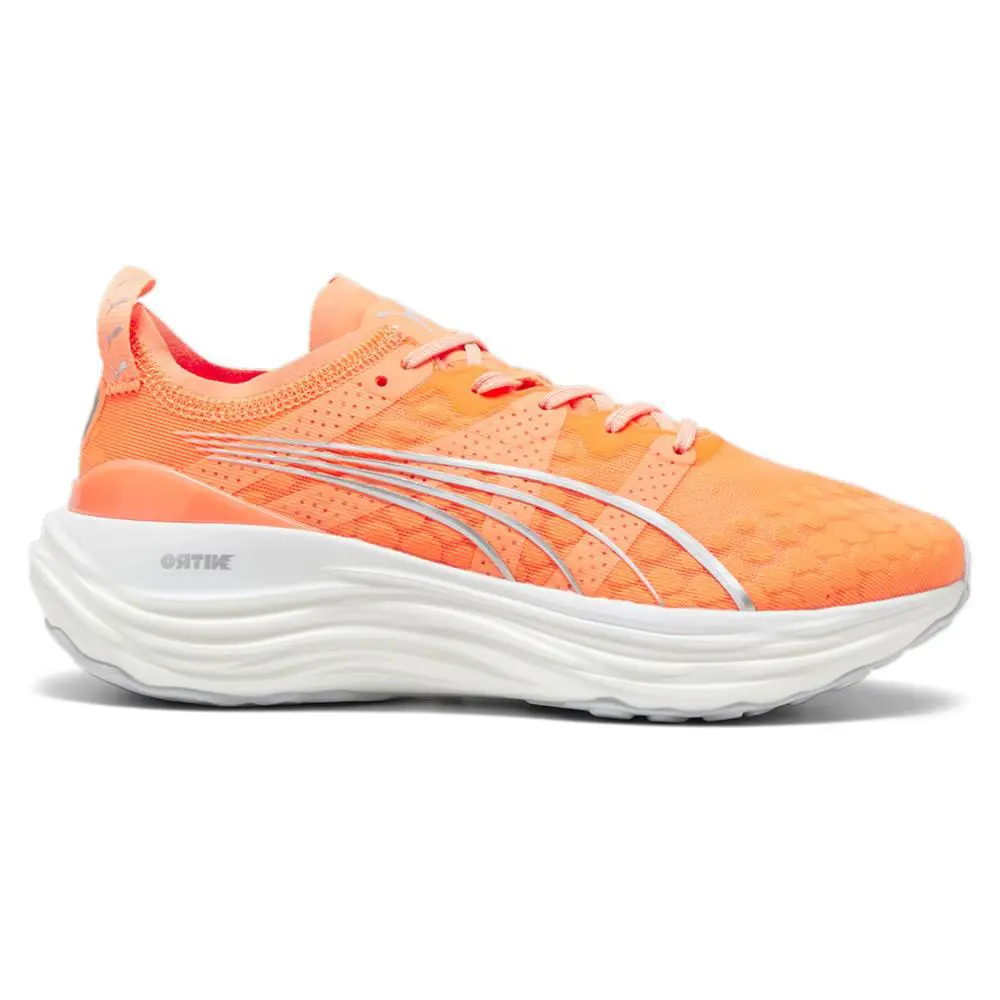 Puma Foreverrun Nitro Running Womens Orange Sneakers Athletic Shoes 37775817 - Orange