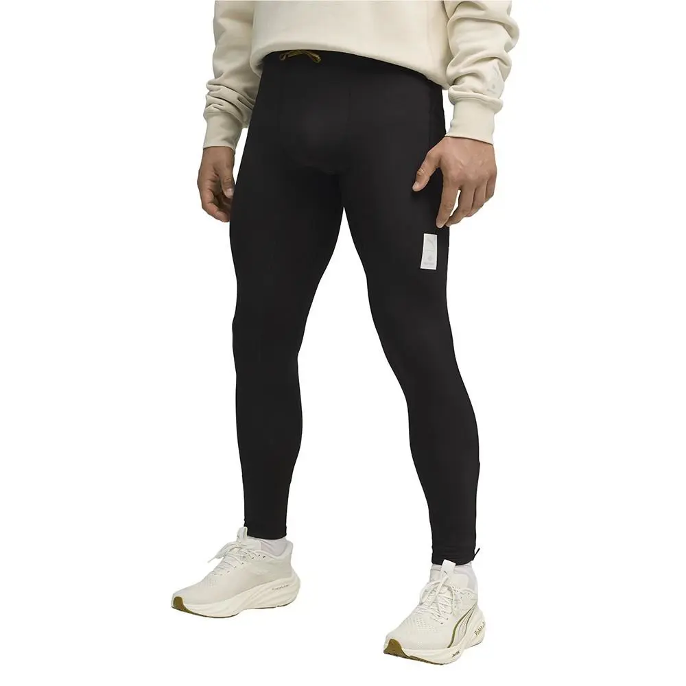 Puma clothing - PUMA  X Saysky Fleece Running Leggings - 52755401 - Black 1