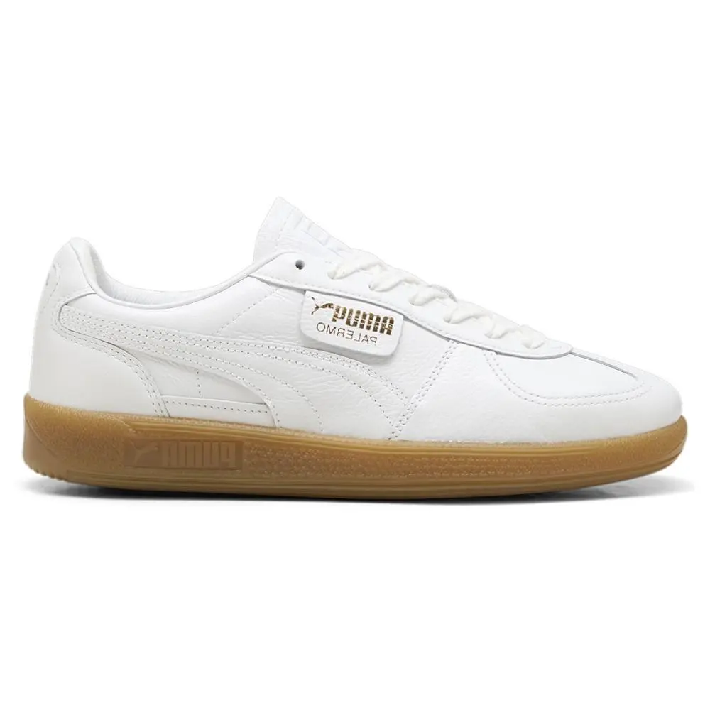 Puma shoes - PUMA Palermo Premium Lace Up - 39724601 - White 5