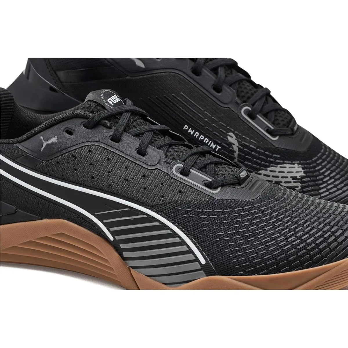 Puma shoes - Cool Light Gray/Puma Black/Lux Lime 18