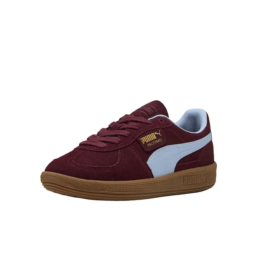 Puma shoes - PUMA Palermo Lace Up  Youth - 39727134 - Red 0