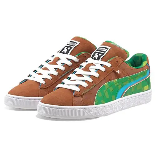 Puma shoes - PUMA Suede - Suede - 386290-01 - Brown 4
