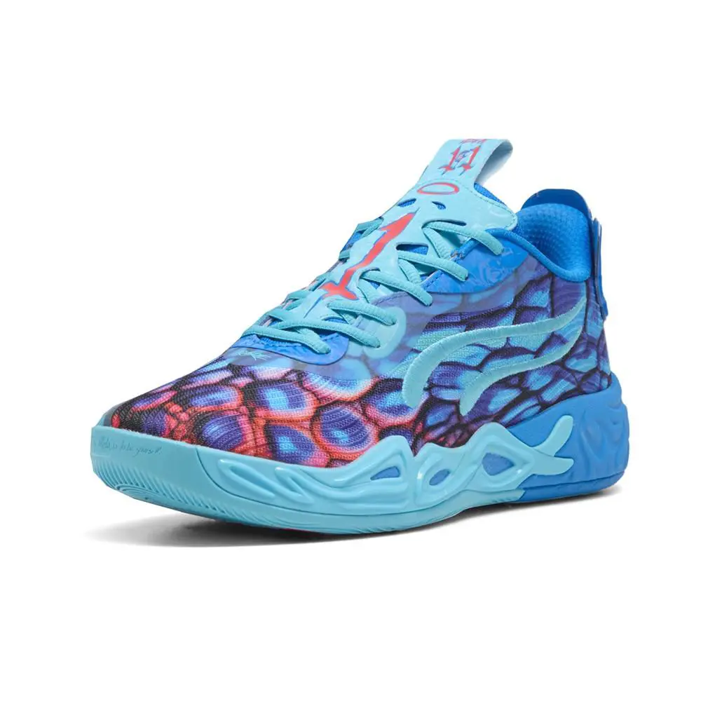Puma shoes - PUMA Mb.04 Lo Alien Skins Basketball - 31131801 - Blue 6
