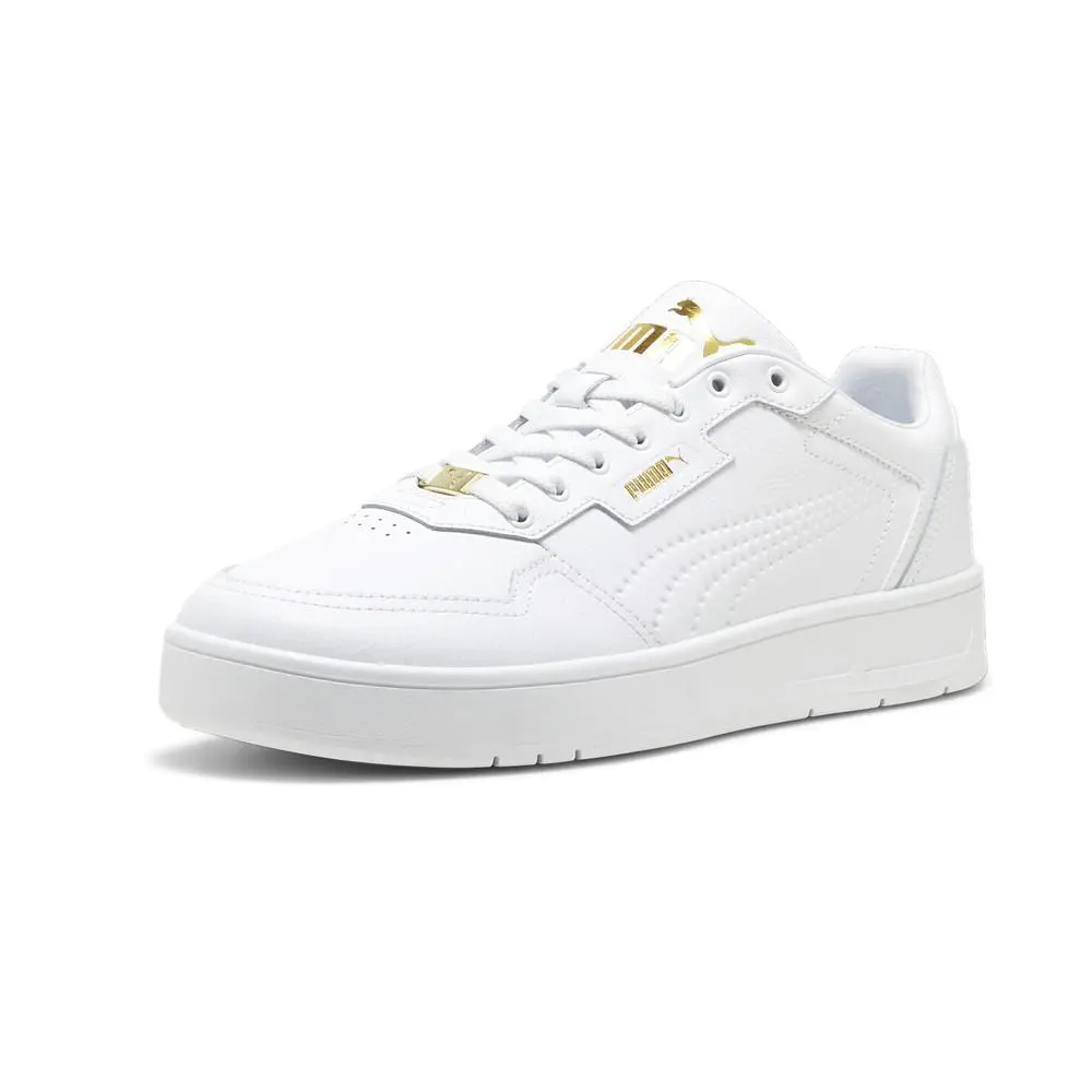 Puma shoes - PUMA Court Classic Lux Lace Up - 39501901 - White 0