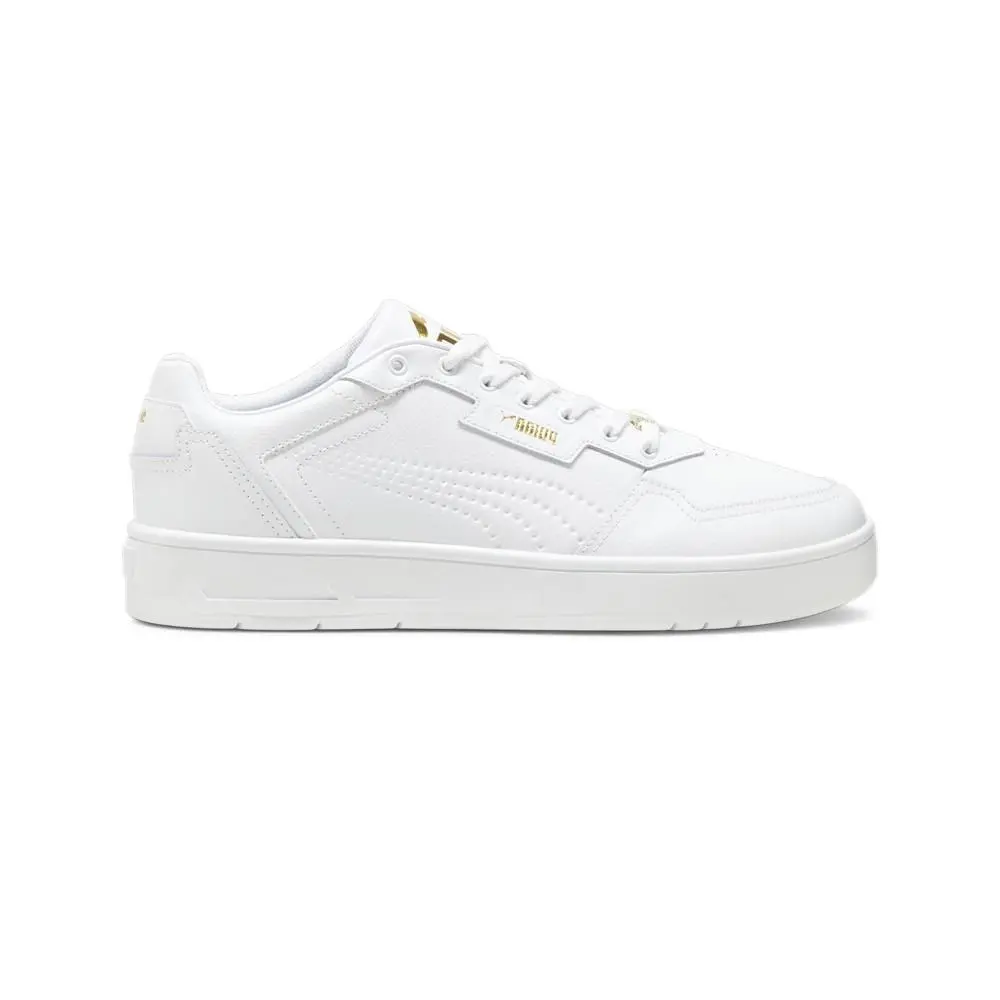 Puma shoes - PUMA Court Classic Lux Lace Up - 39501901 - White 5