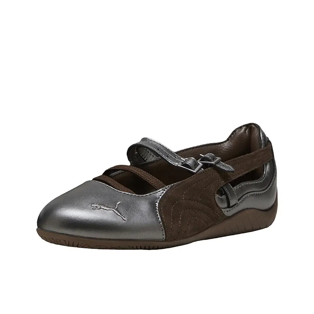 Puma shoes - PUMA Speedcat Ballet Lux - Speedcat Ballet Lux - 40819701 - Brown, Silver 8