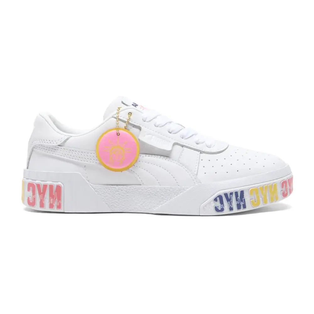 Puma shoes - PUMA Cali Nyc Flaghship Lace Up - 40346801 - White 5
