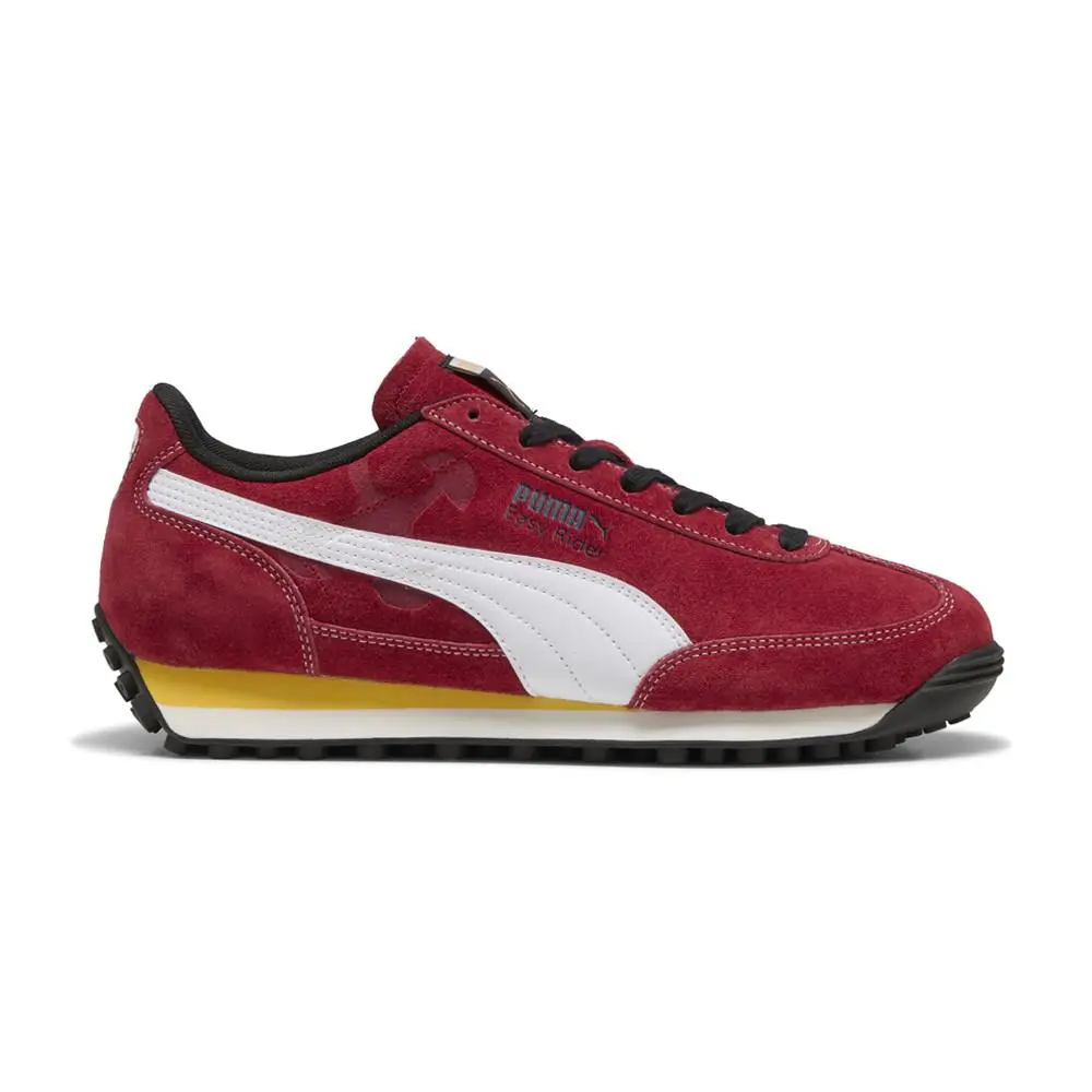 Puma Easy Rider Road To Unity Lace Up Mens Red Sneakers Casual Shoes 40133901 - Red