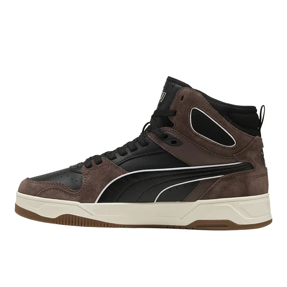 Puma shoes - PUMA Rebound Break Mid Lace Up - 40245202 - Brown 1