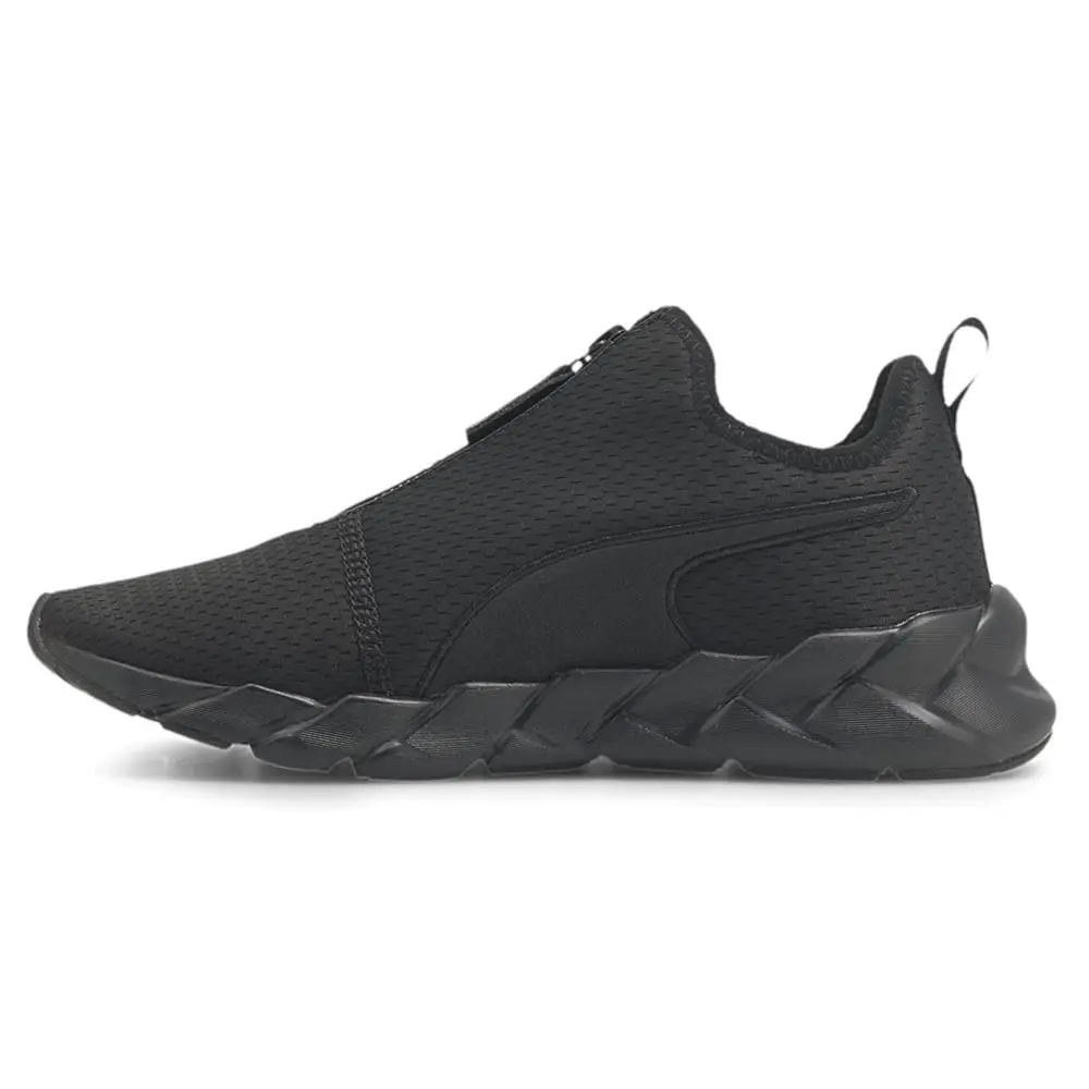 Puma shoes - PUMA Weave Zip Slip On Training - 19392302 - Black 1