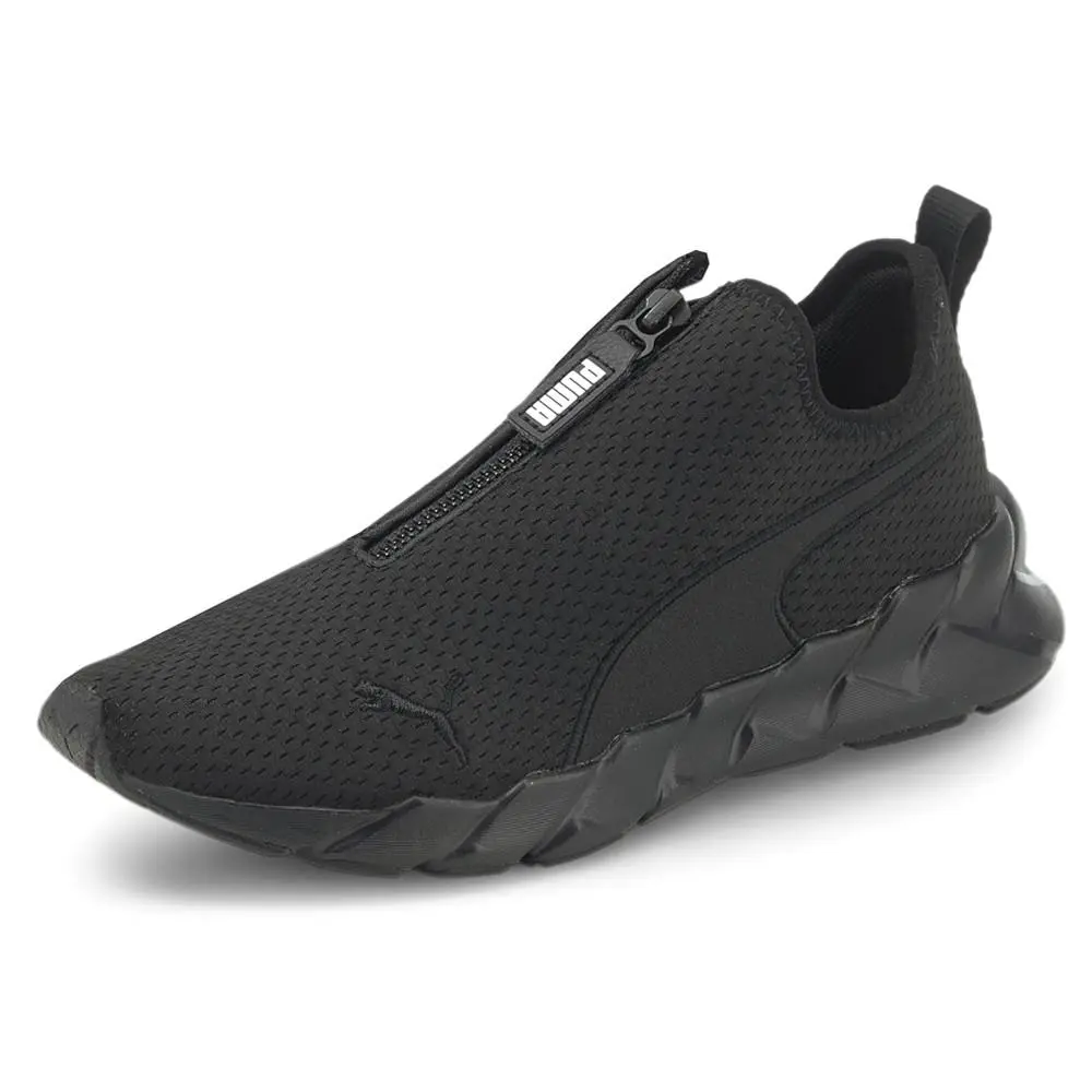 Puma shoes - PUMA Weave Zip Slip On Training - 19392302 - Black 6