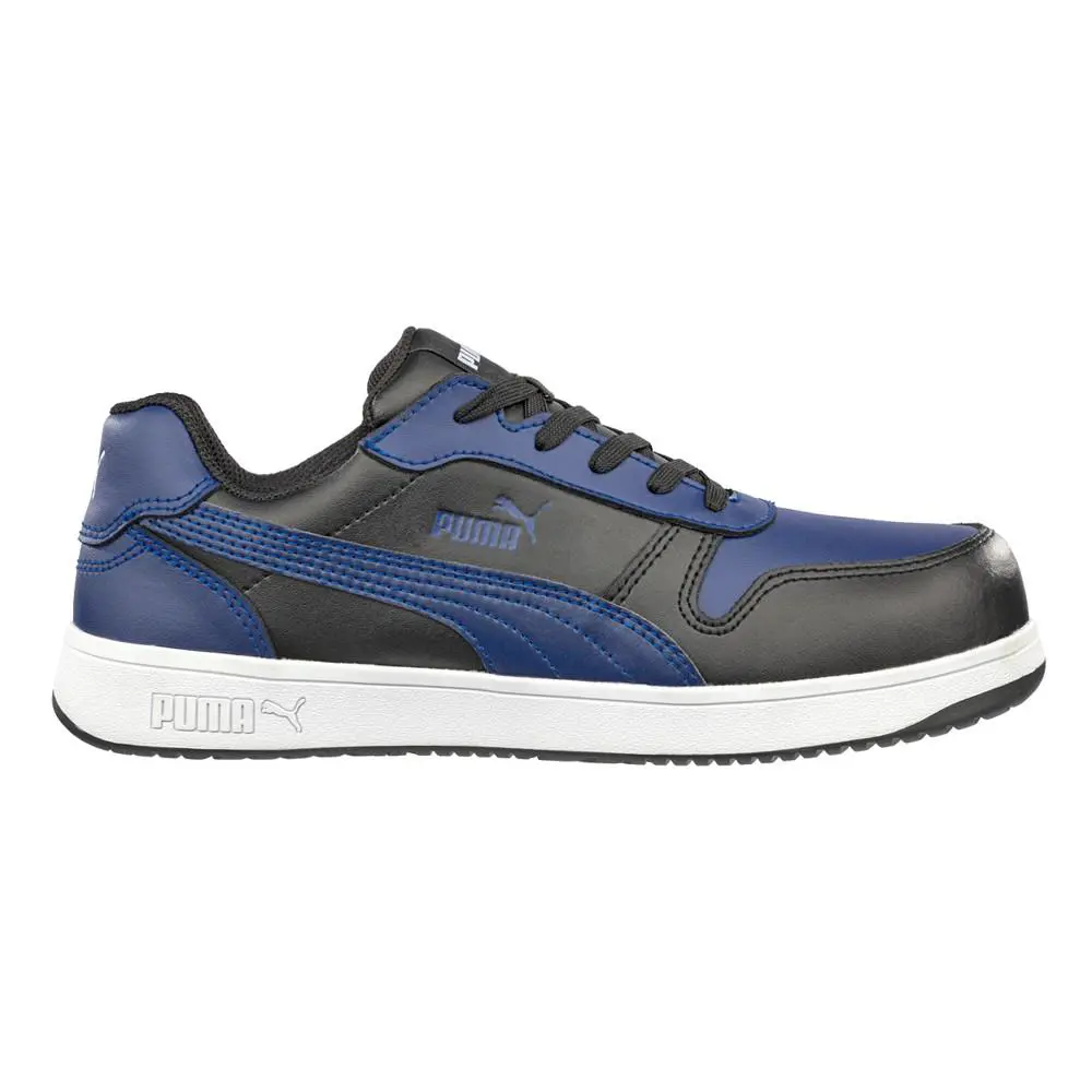 Puma Safety Frontcourt Low Slip Resistant Composite Toe Work Mens Blue 640275