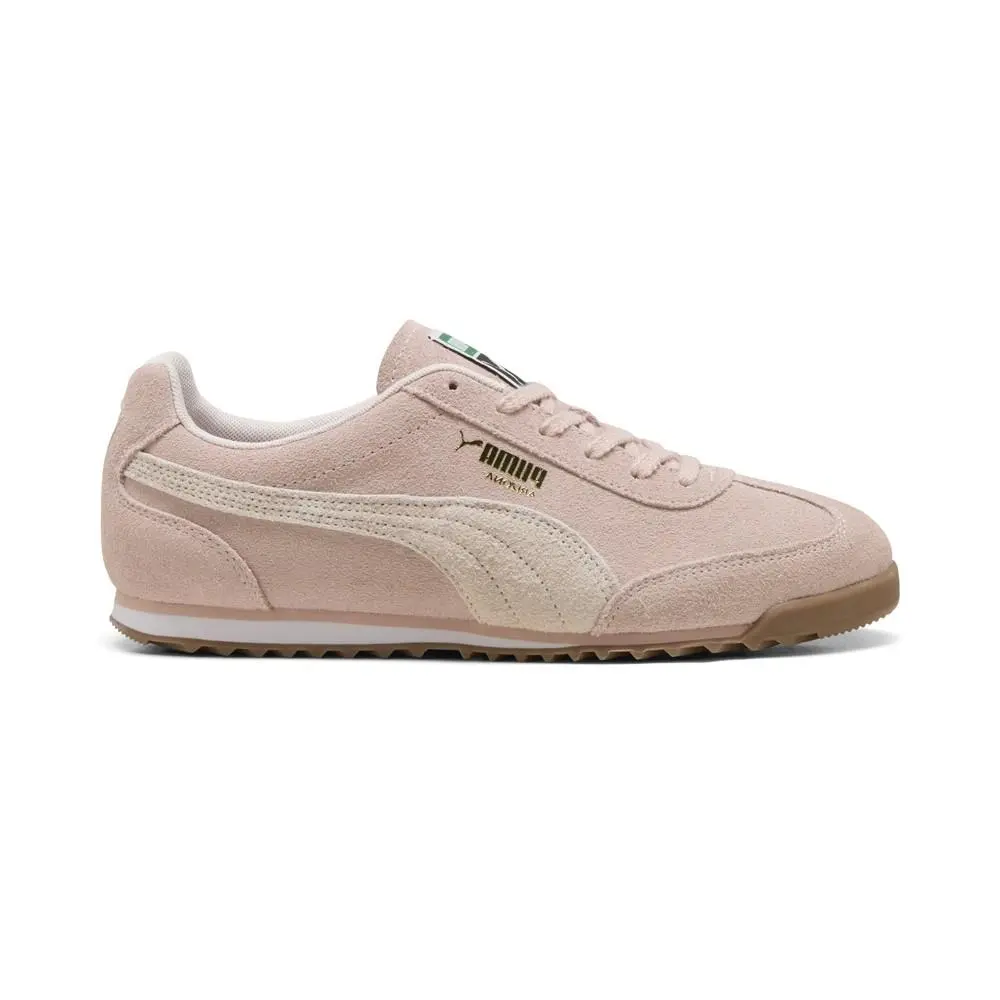 Puma Arizona Suede Lace Up Mens Pink Sneakers Casual Shoes 40236203