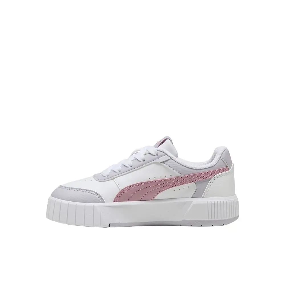 Puma shoes - PUMA Carina Mia Lace Up  Youth - 40374704 - White 1