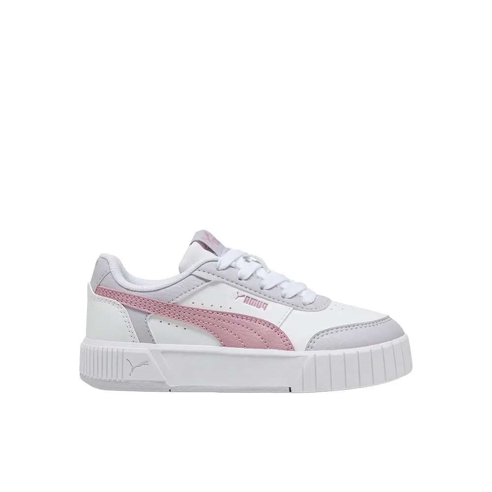 Puma shoes - PUMA Carina Mia Lace Up  Youth - 40374704 - White 7