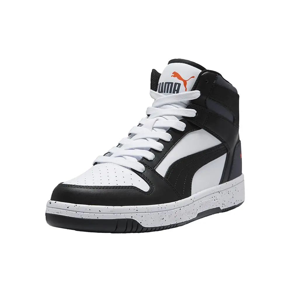 Puma shoes - PUMA Rebound Layup Speckle High Top - 38322204 - Black 0