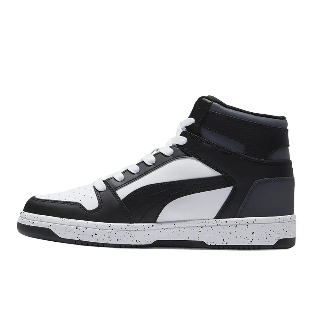 Puma shoes - PUMA Rebound Layup Speckle High Top - 38322204 - Black 1
