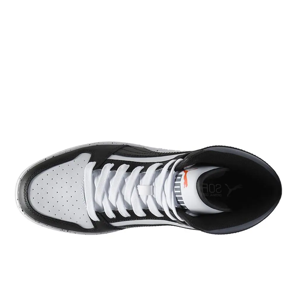 Puma shoes - PUMA Rebound Layup Speckle High Top - 38322204 - Black 2