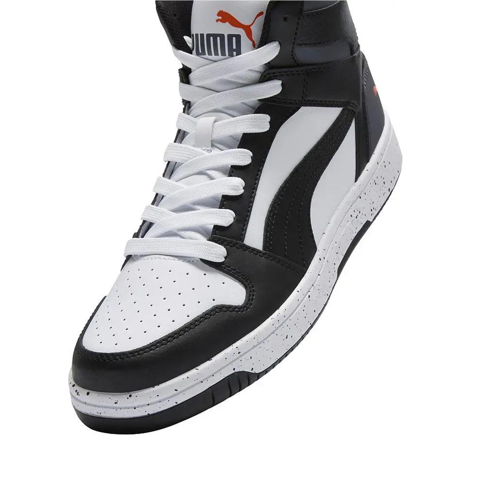 Puma shoes - PUMA Rebound Layup Speckle High Top - 38322204 - Black 4