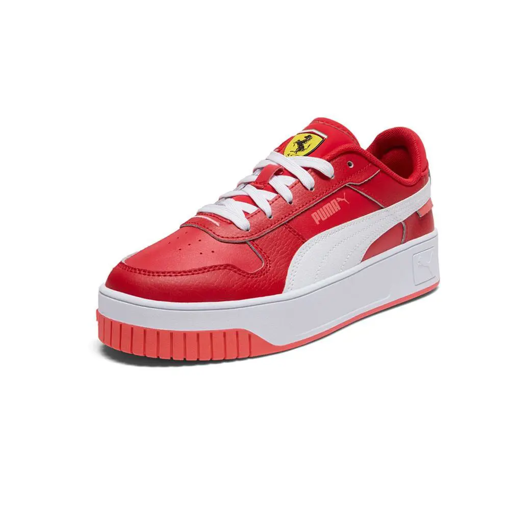 Puma shoes - PUMA Scuderia Ferrari Carina Street Lace Up - 30900901 - White 0