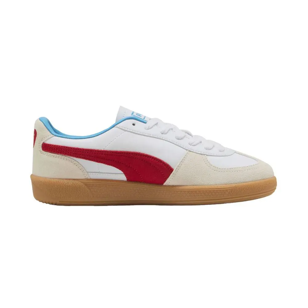 Puma shoes - PUMA Palermo Leather Lace Up - 39646421 - White 1