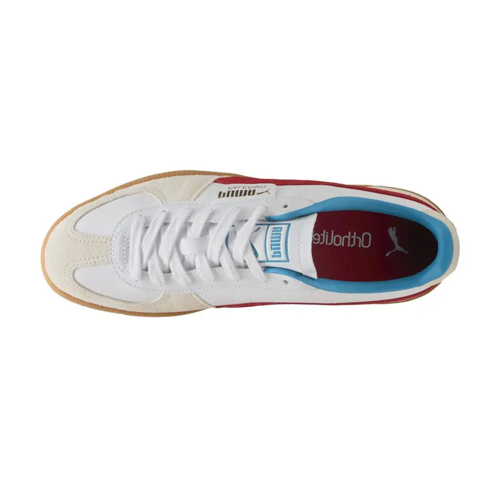 Puma shoes - PUMA Palermo Leather Lace Up - 39646421 - White 2