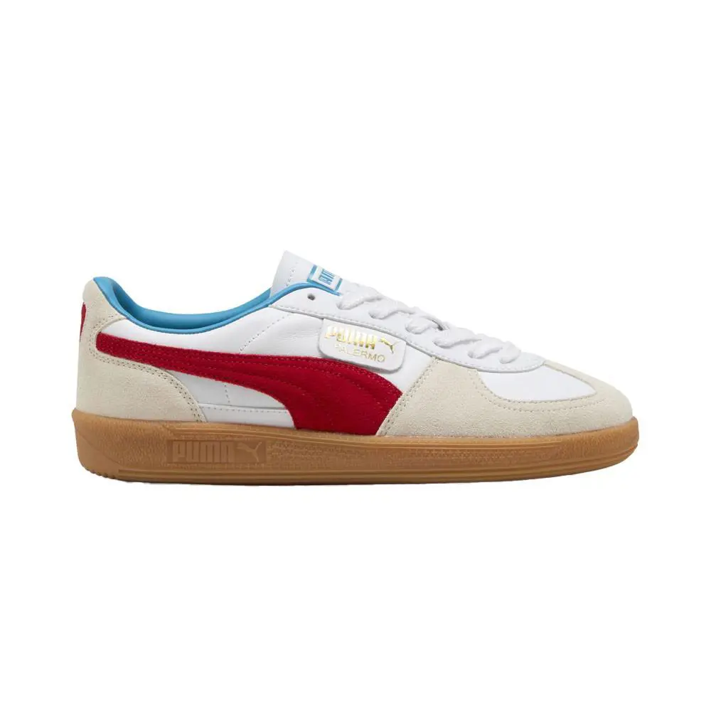 Puma shoes - PUMA Palermo Leather Lace Up - 39646421 - White 5