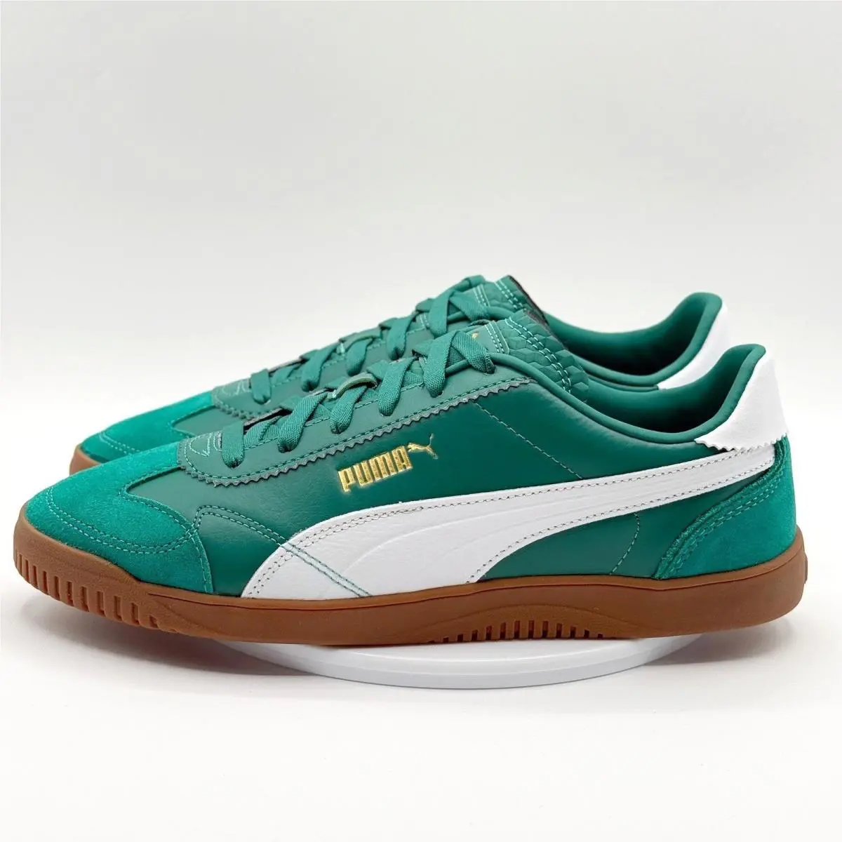 Puma shoes - PUMA Club 5V5 Lux Lace Up - 39744907 - Green (UPC: 198555508239) 1
