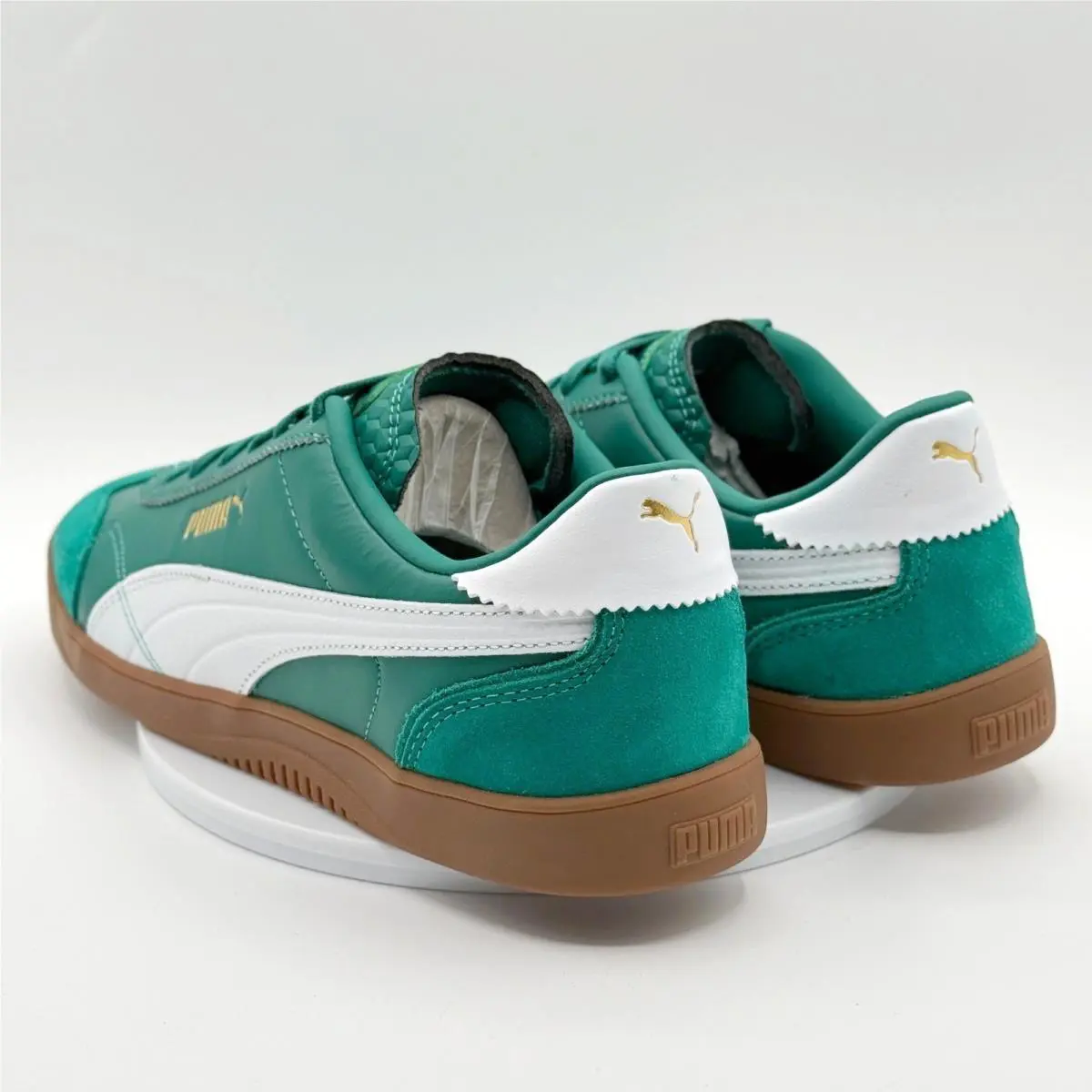 Puma shoes - PUMA Club 5V5 Lux Lace Up - 39744907 - Green (UPC: 198555508239) 2