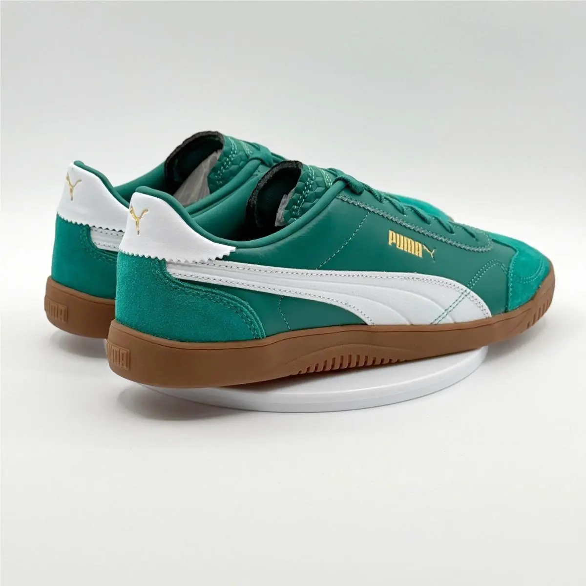 Puma shoes - PUMA Club 5V5 Lux Lace Up - 39744907 - Green (UPC: 198555508239) 5